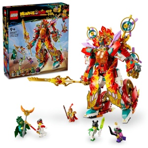 Lego Monkie Kid Robotul Cu Inel De Foc Al Lui Nezha 80057 - Img 2
