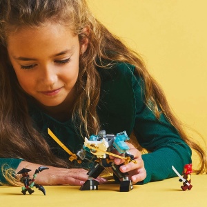 Lego Ninjago Costumul Robot De Lupta Al Lui Zane 71827 - Img 3