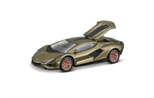 Maisto Masinuta Metalica Speed Icons Lamborghini Sian Fkp 37 Verde Scara 1 La 64 - Img 3