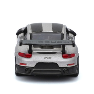 Maisto Masinuta Metalica Speed Icons Porsche 911 Gt2 Rs Silver Black Scara 1 La 64 - Img 5