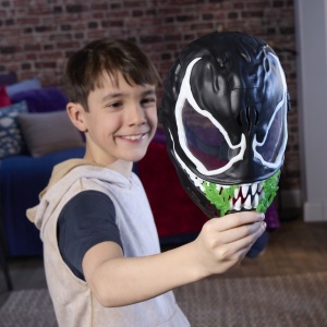 Marvel Spiderman Masca Glow In The Dark Venom Interactiva - Img 6