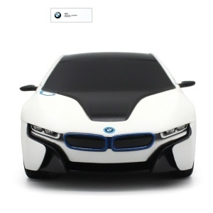 Masina Cu Telecomanda Bmw I8 Alba Scara 1 La 24 - Img 6