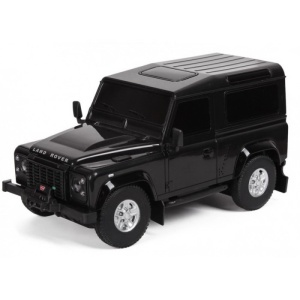 Masina Cu Telecomanda Land Rover Defender Negru Cu Scara 1 La 24 - Img 5