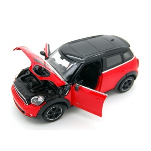 Masinuta Metalica Minicooper Rosu Scara 1 La 24 - Img 2