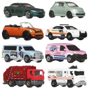 Matchbox Set 8 Masinute Metalice Exclusiv Van Utilitar Ford Scara 1 La 64 - Img 2