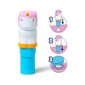 Melissa And Doug Sticker Wow Set De Joaca Autocolante Si Stampila Unicorn - Img 10