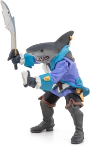 Papo Figurina Mutant Rechin Cu Jacheta Albastra - Img 3