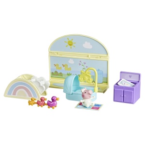 Peppa Pig Set De Joaca Camera Lui Evie Cu Figurine Si Si Accesorii - Img 3
