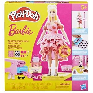 Play Doh Barbie Set Prezentare De Moda A Designerilor