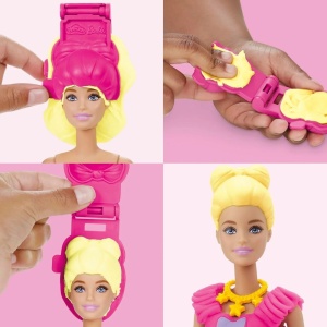 Play Doh Barbie Set Volanase Si Fundite Cu Papusa Inclusa - Img 5
