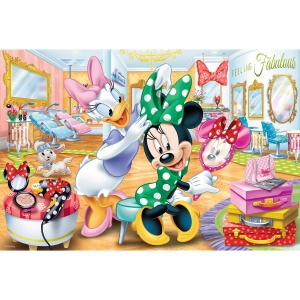 Puzzle Trefl 100 Minnie La Salonul De Infrumusetare - Img 2