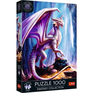 Puzzle Trefl 1000 Premium Plus Fantasy Gardianul Comorii - Img 1