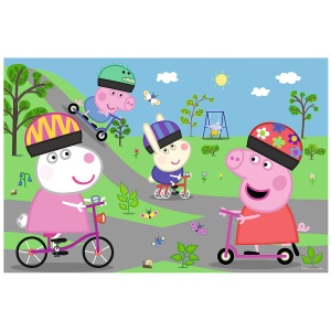 Puzzle Trefl 24 Maxi Purcelusa Peppa Pig - Img 2
