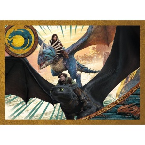 Puzzle Trefl 4In1 Cum Sa Iti Dresezi Dragonul Zilele Dragonului - Img 2