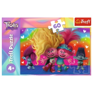Puzzle Trefl 60 Trolii Prietenosi - Img 3