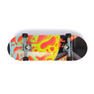 Tech Dech Sk8 Crew Pachet Placa Si Figurina 9.6Cm Sapca Galbena - Img 5