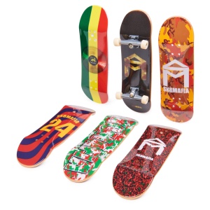 Tech Deck Pachet 6 Piese Cu Accesorii Fingerboard Sk8Mafia - Img 3