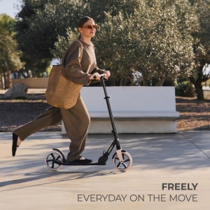 Trotineta Kinderkraft Freely, Pink - Img 2