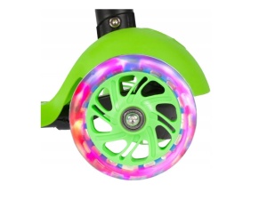 Trotineta Malplay Buburuza Tip Scooter Cu 3 Roti Verde - Img 2