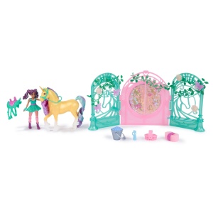 Unicorn Academy Set Papusa Ava Si Unicornul Leaf Cu Accesorii - Img 5