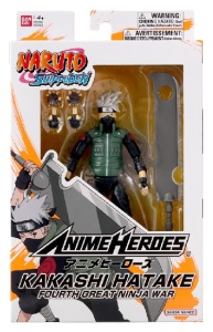 Bandai Figurina Naruto Shippuden Hatake Kakashi Fourth Great Ninja War 16.5Cm - Img 1