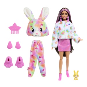 Barbie Papusa Barbie Cutie Reveal Iepuras - Img 2