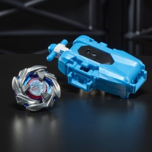 Beyblade X Let It Rip Set Lansator Si Roata Cobalt Dragoon 2-60C - Img 10