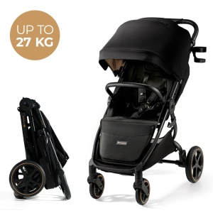 Carucior Sport, Ultra Compact, Kinderkraft Mitzy, 0-22 Kg, Black Ink - Img 5