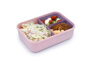 Cutie Pranz Bento 1250Ml Cutie Detasabila Melii Roz Mov Gri - Img 3