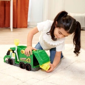 Dickie Toys Camion De Reciclare Cu Lumini Si Sunete 39Cm - Img 4