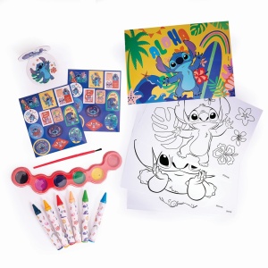 Happi Hobbi Set Pentru Pictura In Geanta Transparenta Stitch - Img 2