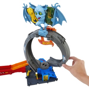 Hot Wheels City Pista Inamicilor Bucla Liliacului - Img 5