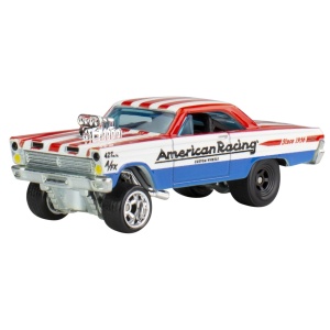 Hot Wheels Premium Real Riders Pop Culture Masinuta Metalica Mercury Comet Cyclone 65 Scara 1:64 - Img 2