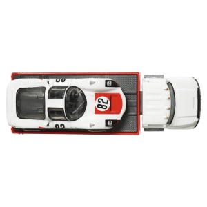 Hot Wheels Transportator Carry On Cu Masinuta Porsche Carrera 906 Scara 1:64 - Img 7