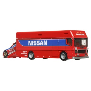 Hot Wheels Transportator Euro Hauler Cu Masinuta Nissan 300 Zx Gts Scara 1:64 - Img 6