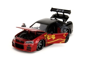 Jada Godzilla Masinuta Metalica Nissan Skyline Gtr Scara 1 La 24 - Img 7