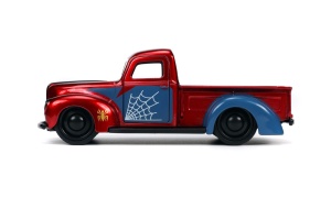 Jada Marvel Set Masinuta Metalica Ford Pick Up Scara 1:32 Si Figurina Metalica Spider Man - Img 6