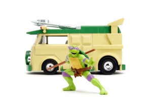 Jada Ninja Set Figurina Donatello Si Vagonul De Petrecere 1:24 - Img 4