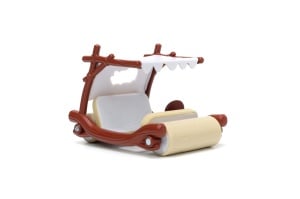 Jada Set Masinuta Metalica Flintmobilul Scara 1:32 Si Figurina Fred Flintstone - Img 6