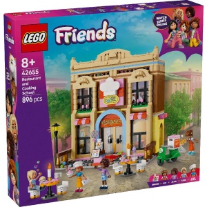 Lego Friends Restaurant Si Scoala De Gastronomie 42655