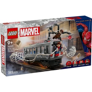 Lego Marvel Lupta Pe Acoperisul Trenului Omul Paianjen Si Doc Ock 76321 - Img 1