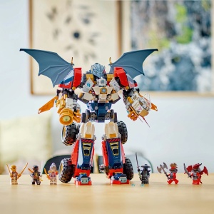 Lego Ninjago Ultrarobotul Combinat Al Lui Zane 71834 - Img 5