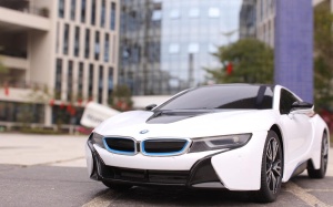 Masina Cu Telecomanda Bmw I8 Scara 1 La 18 - Img 6