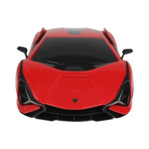Masina Cu Telecomanda Lamborghini Sian Rosu Cu Scara 1 La 24 - Img 5