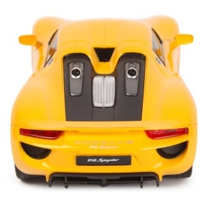 Masina Cu Telecomanda Porsche 918 Spyder Galben Cu Scara 1 La 24 - Img 7