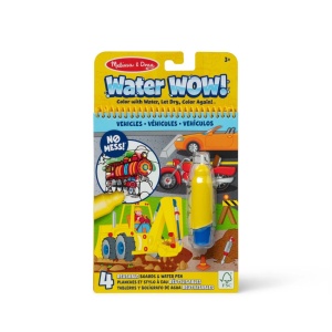Melissa And Doug Water Wow Carte De Colorat Vehicule Reutilizabila Cu Apa