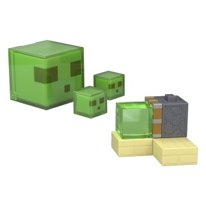 Minecraft Redstone Charged Set Capcana Cu Piston Lipicios Figurina Cu Accesorii - Img 2