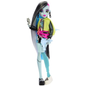 Monster High Neon Frights Papusa Frankie Stein - Img 4