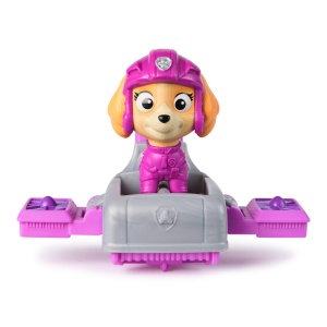 Patrula Catelusilor Action Pups Set Vehicul De Salvare Hoverboard Si Figurina Skye 5 Cm - Img 5
