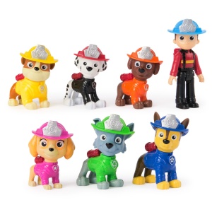 Patrula Catelusilor Fire Rescue Set 7 Figurine - Img 2